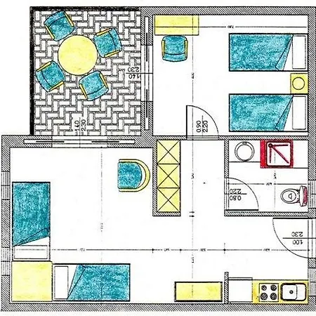 Xenios Faros Apartments Possidi Room photo